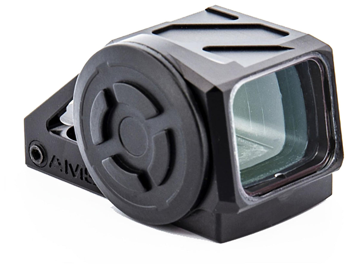 Shield Sights AMSc compact sight front view with crystal-clear lens for fast aiming.