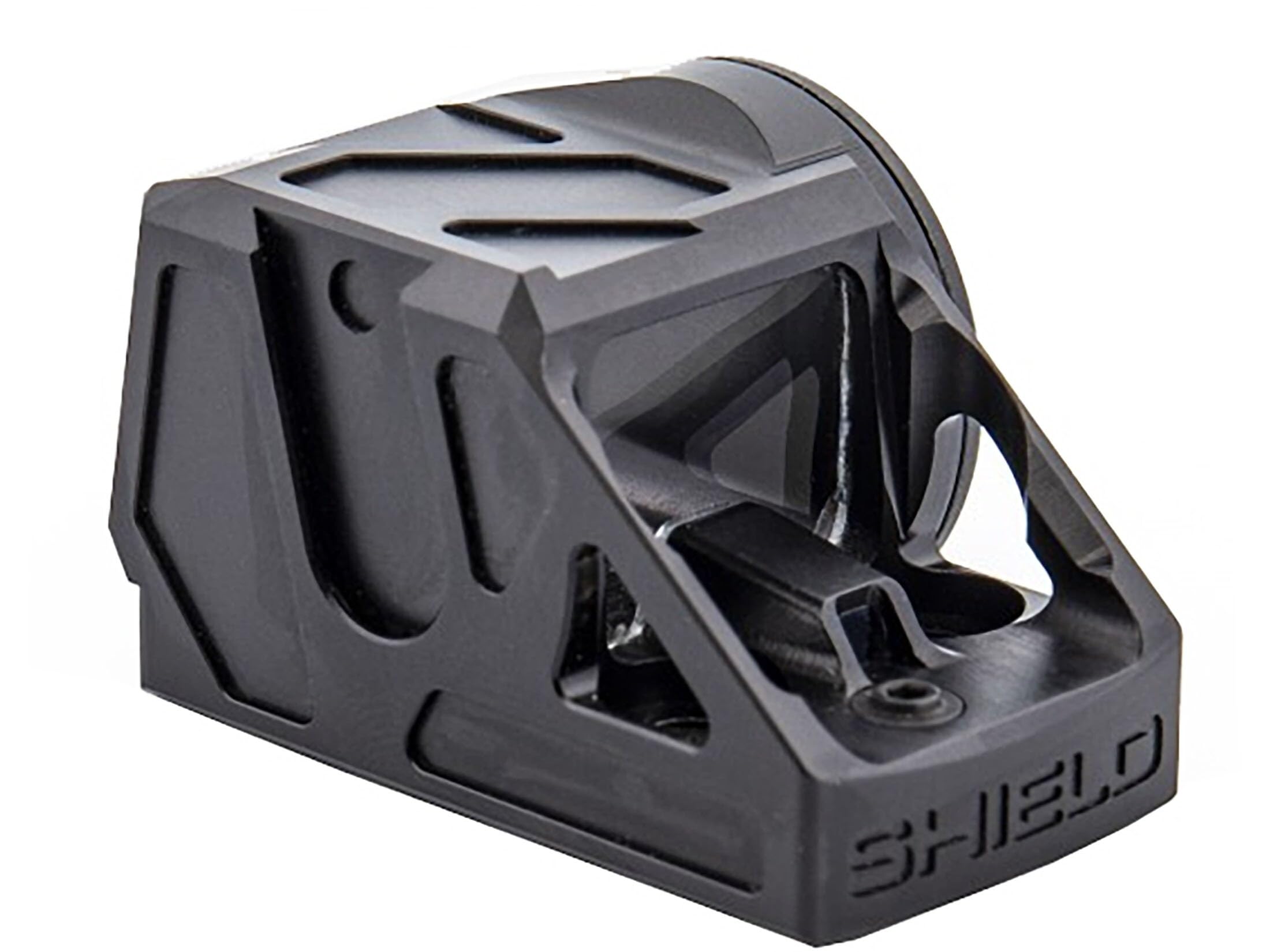 Shield Sights AMSc side profile showing compact rugged aluminum housing for EDC.