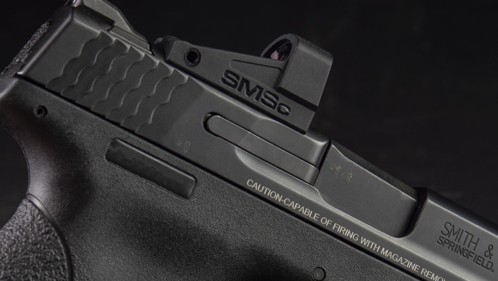 Shield Sights SMSc RMSc footprint alignment on a standard slide.