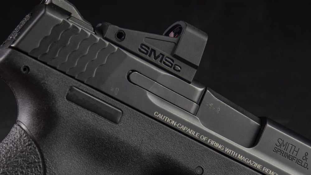 Shield Sights SMSc RMSc footprint alignment on a standard slide.