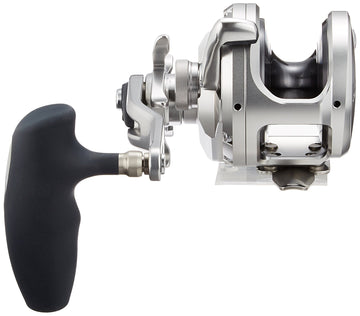 Drag detail on Shimano 2001NR-HG Oshiajiger demonstrates strong stopping power for control.
