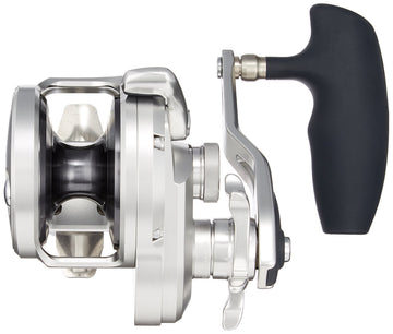 Spool detail of Shimano 2001NR-HG Oshiajiger emphasizes line capacity and smooth winding.