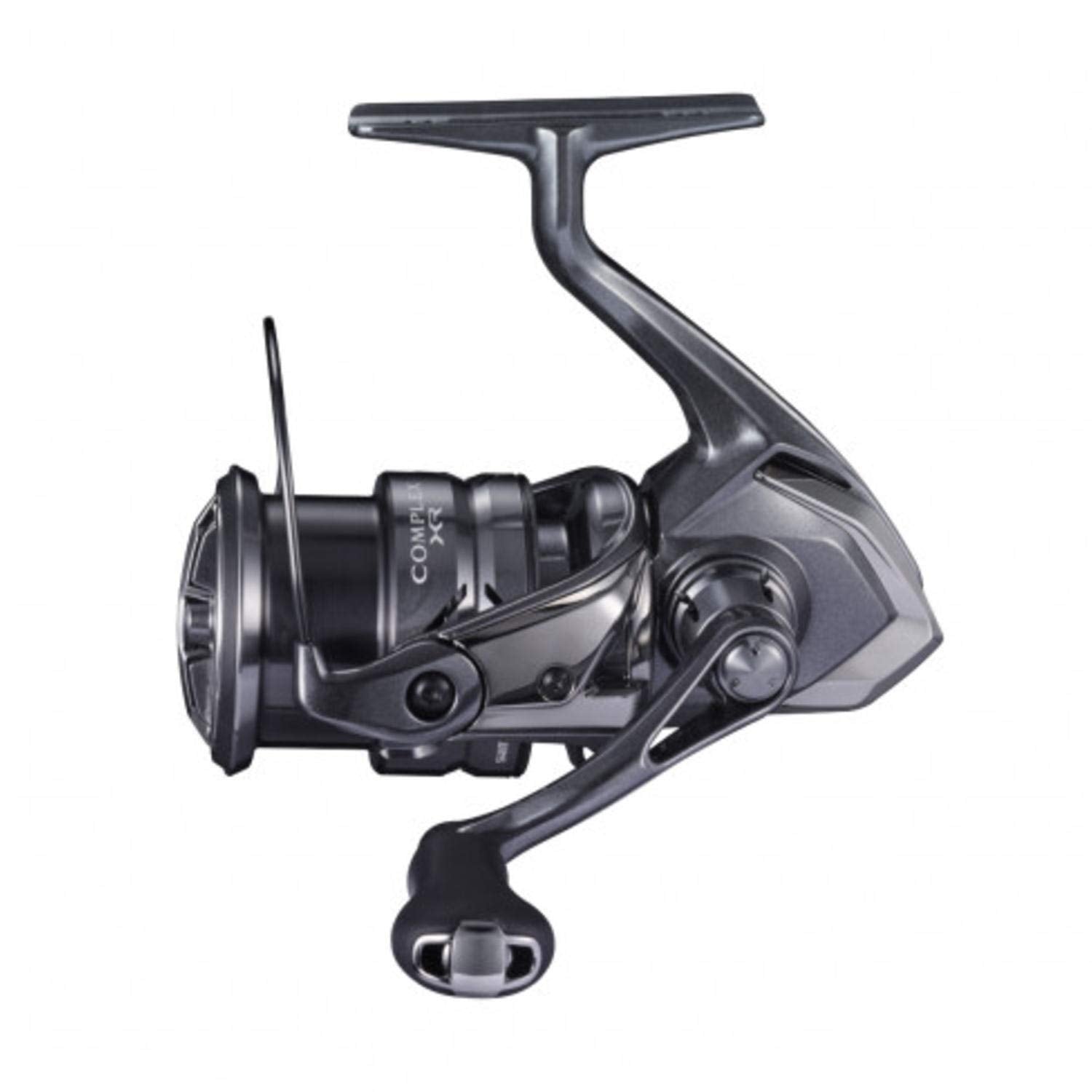 SHIMANO 21 Complex XR 2500F6 reel body close-up highlights durable construction for long-lasting use