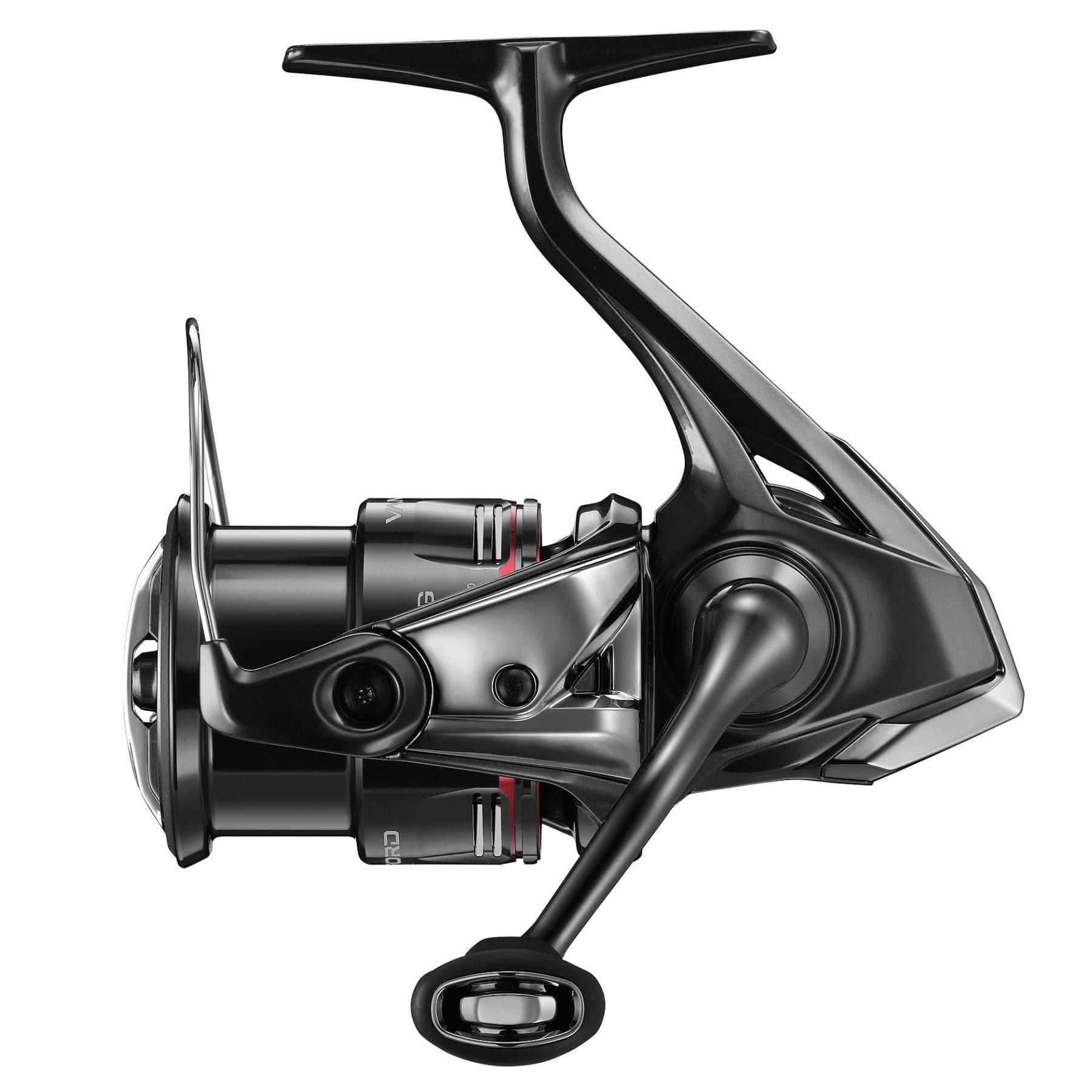 Shimano 2500SHG Vanford spinning reel showing smooth wind and precise control.