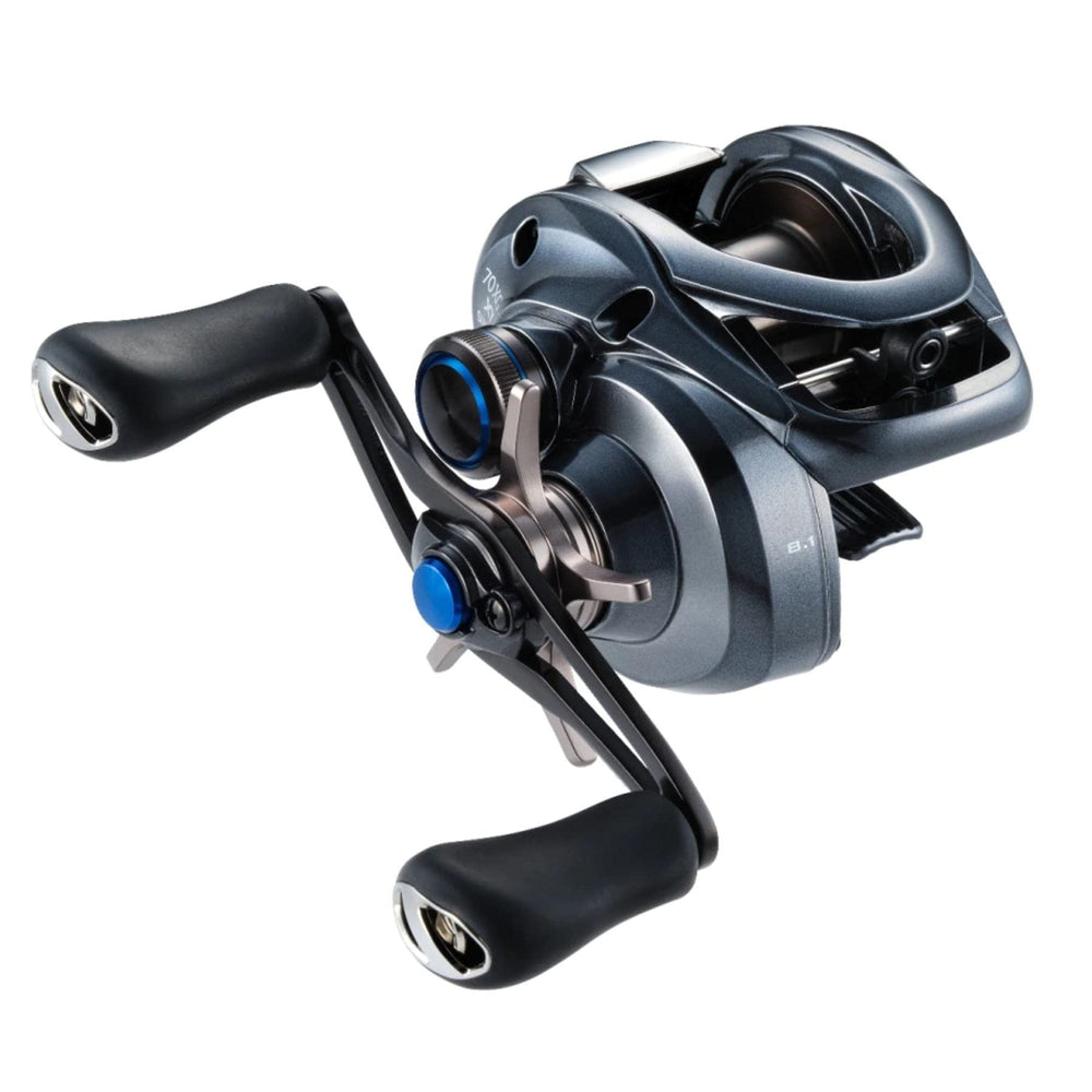 Shimano 70XG Bass Fishing Reel Japan Import - 8.1:1 gear, 5.5 kg drag, 84 cm per turn