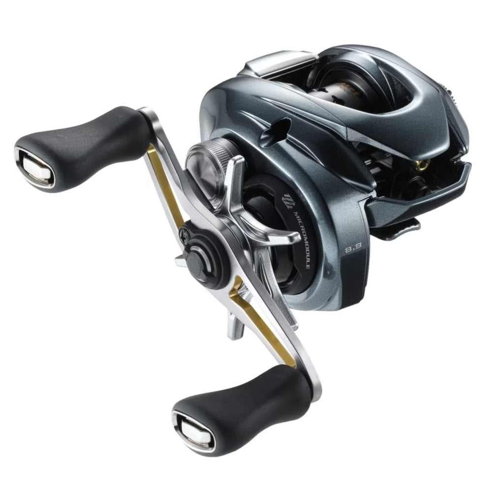 Shimano Aldebaran BFS reel 2022 right-hand model for finesse fishing and smooth casts.