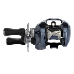 Aldebaran MGL 50 size spool enables finesse casts with lightweight line and smooth freespool.