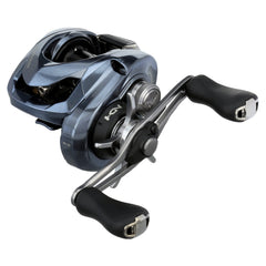 Shimano Aldebaran MGL box reel shows premium magnesium construction for durable, lightweight performance.