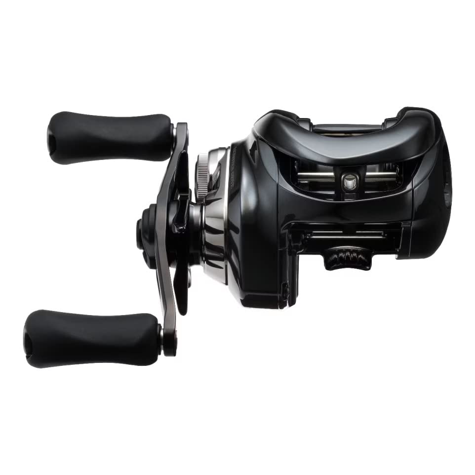 Antares DC MD XG reel mounted for lure casting, right-hand setup
