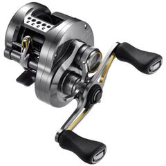 Shimano Calcutta Conquest BFS XG Left spool detail for precise line release.