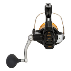Baitrunner 8000D side view with handle and spool