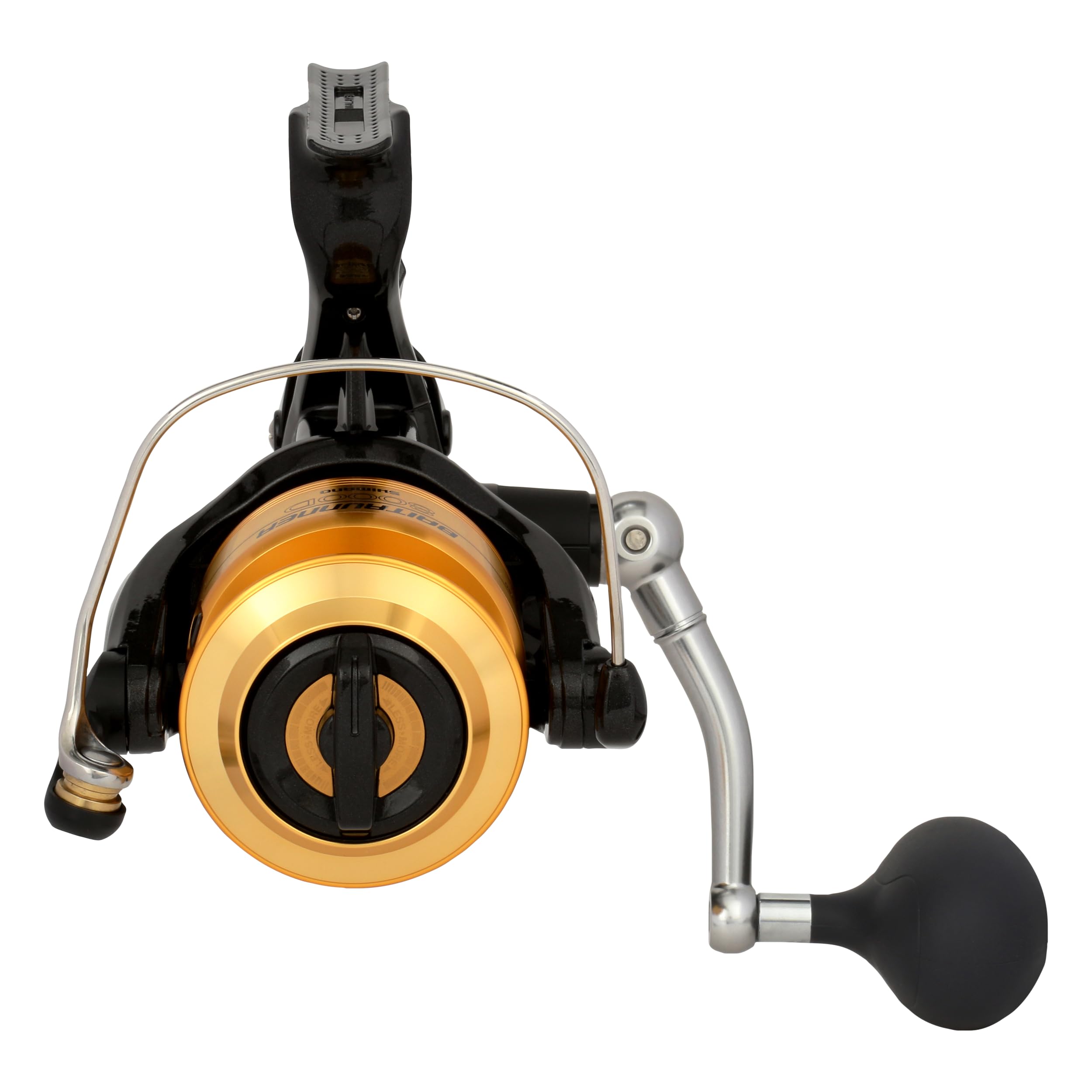 Close-up of dual drag system on Shimano Baitrunner 8000D