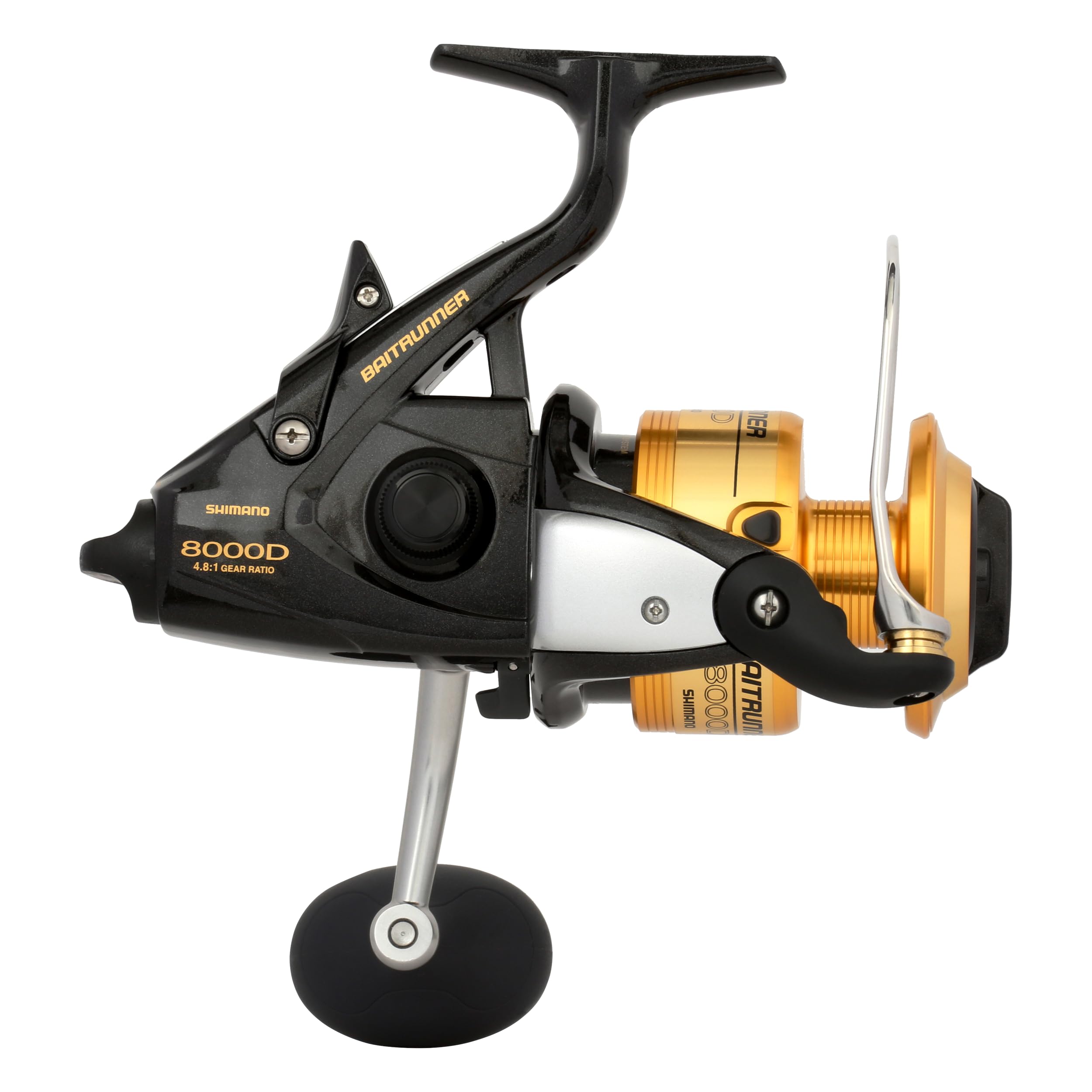 Line lay and spool of Shimano Baitrunner 8000D