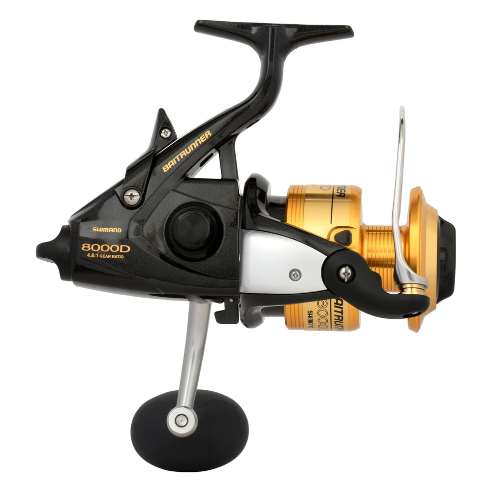 Line lay and spool of Shimano Baitrunner 8000D