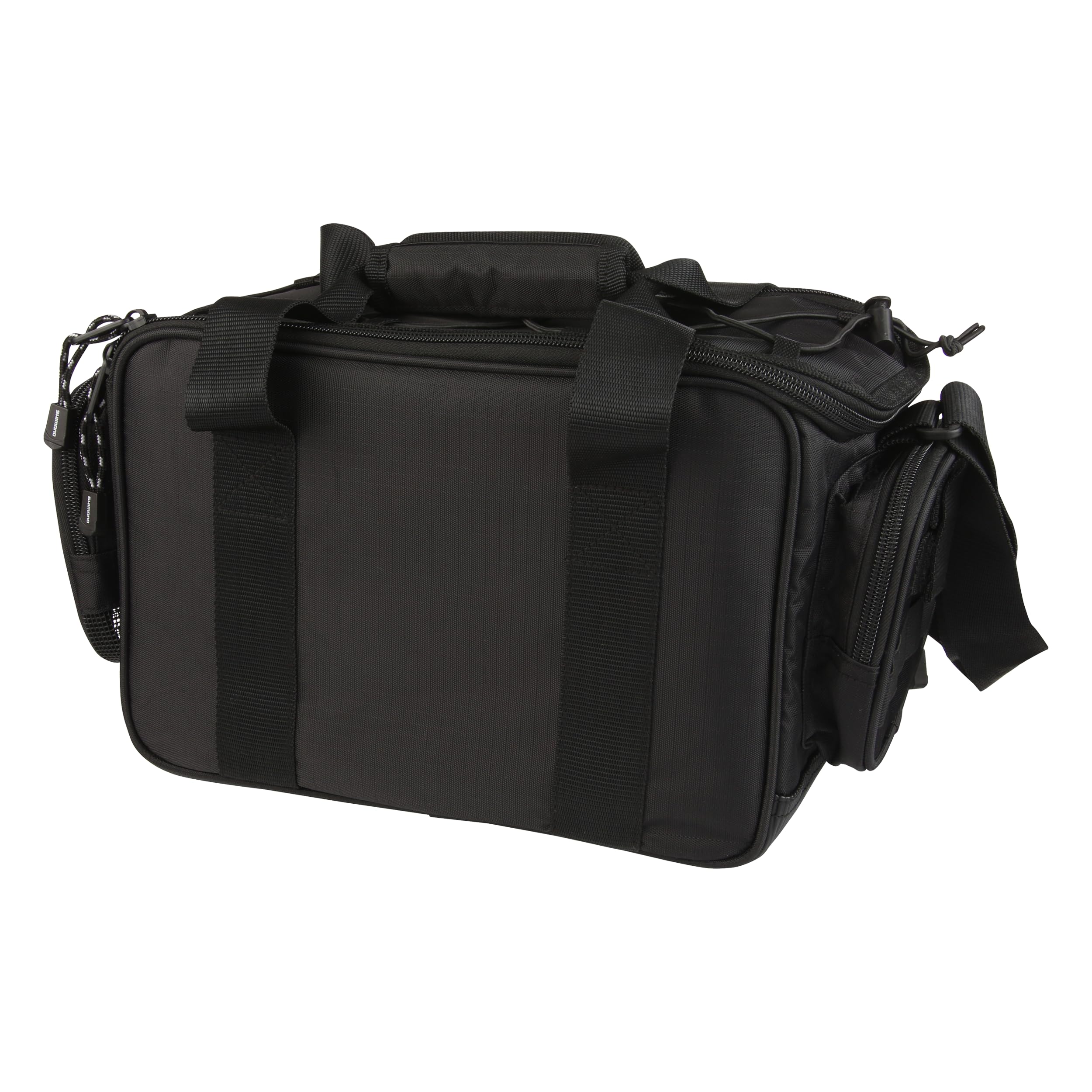 SHIMANO Baltica bag showcases heavy-denier fabric built to withstand rugged fishing trips.