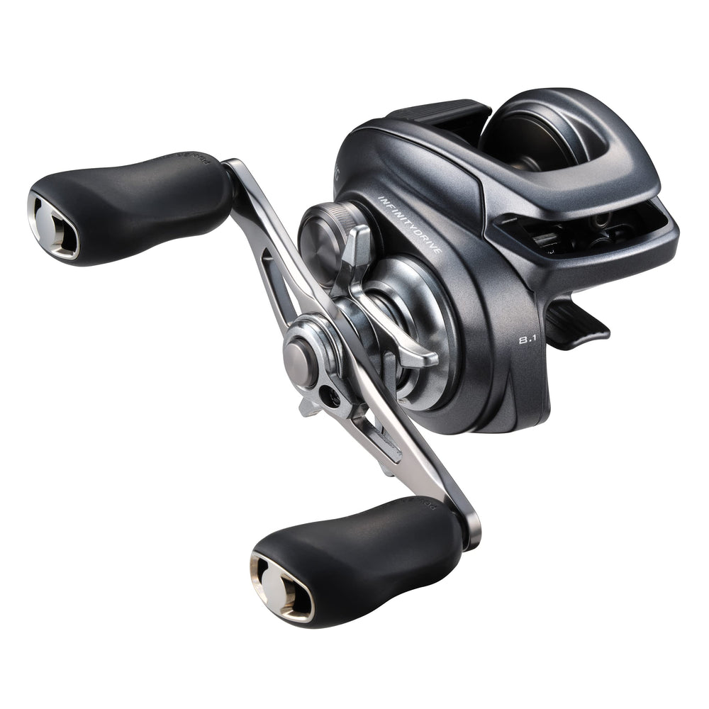 Shimano Bantam150XGA reel front view for precise, smooth casting and durability.