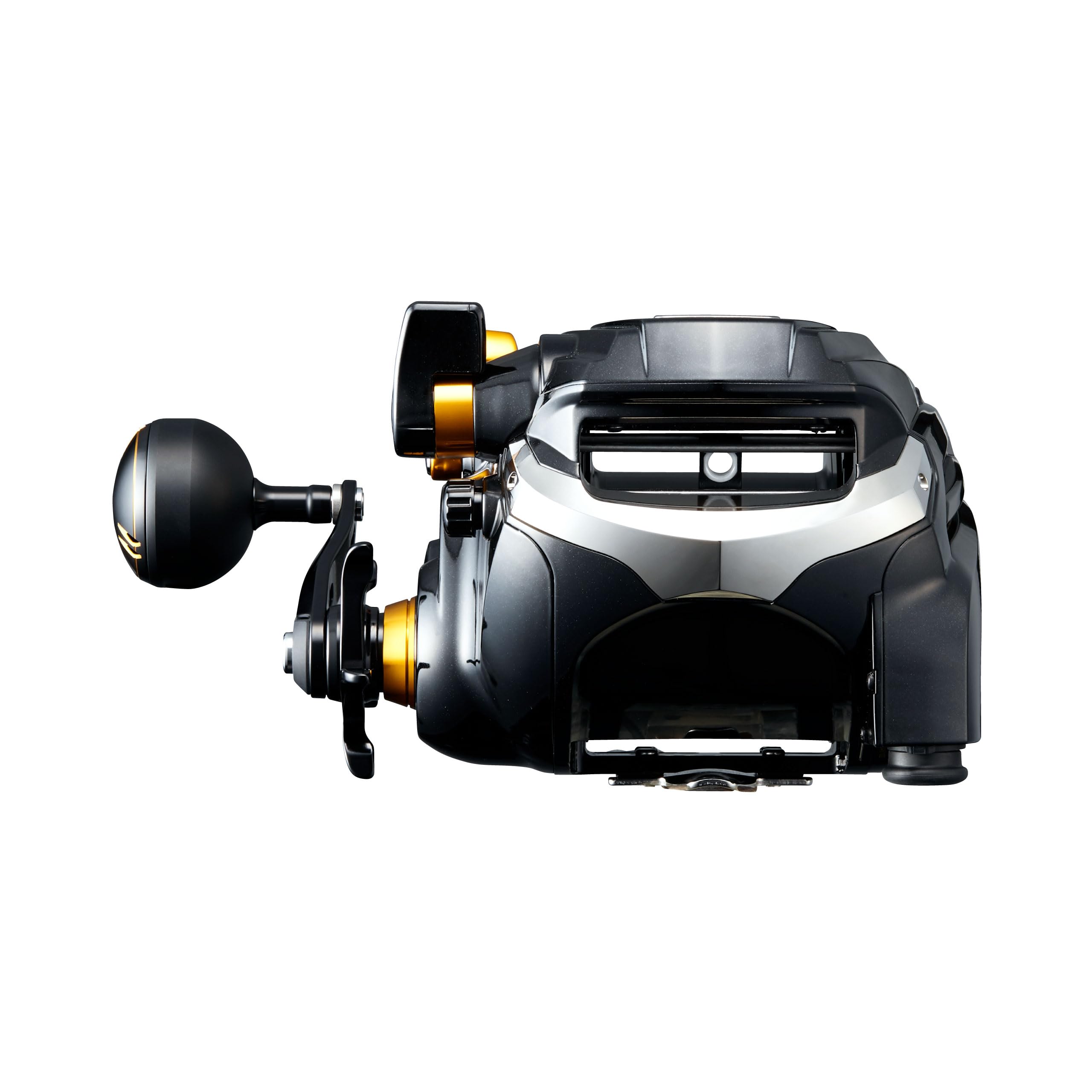 SHIMANO BEASTMASTER 9000B GigaMax motor delivers strong winding power in action