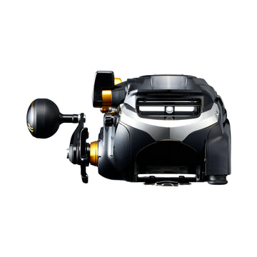 SHIMANO BEASTMASTER 9000B GigaMax motor delivers strong winding power in action