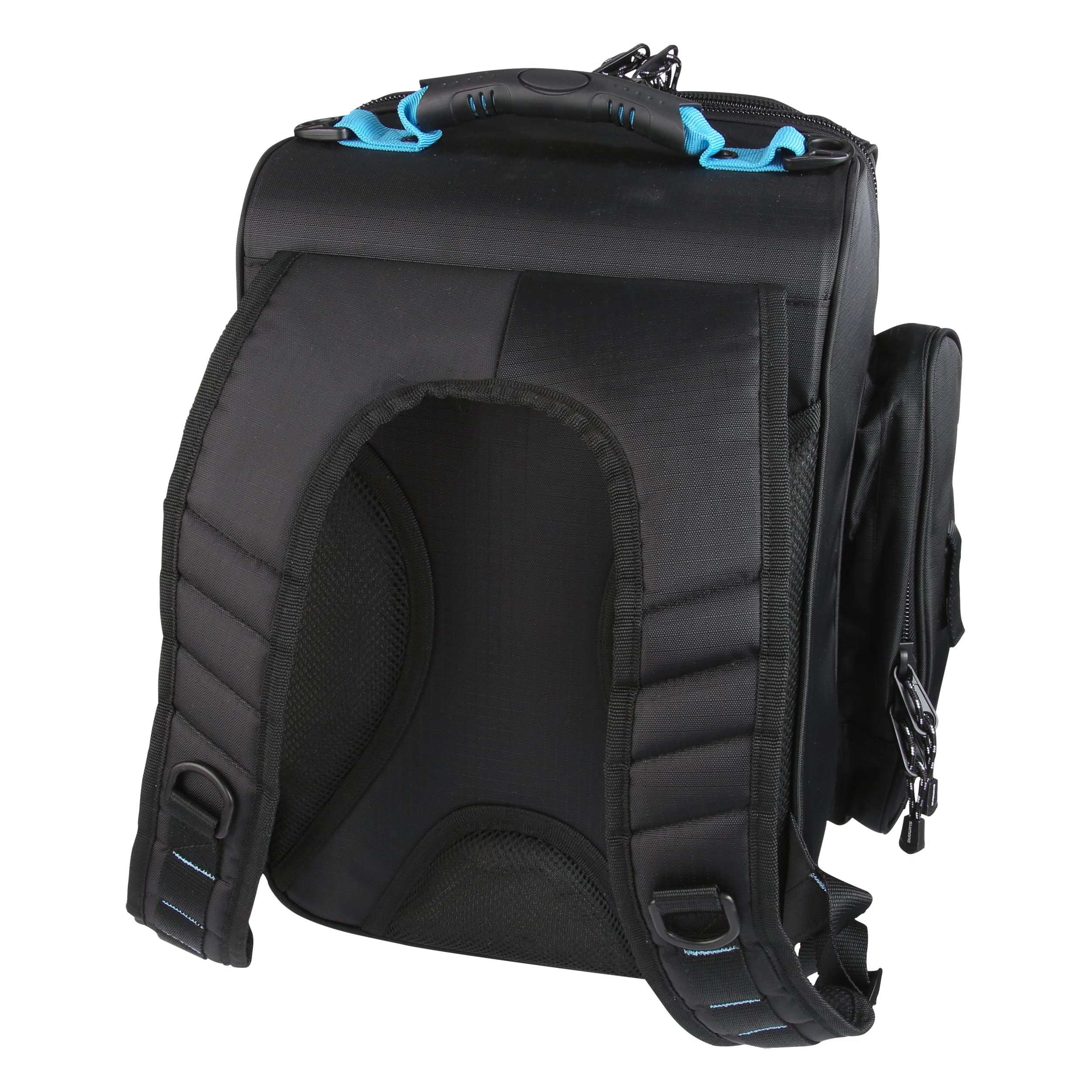 Shimano Blackmoon FR secured flap with Velcro closure for secure transport on the water