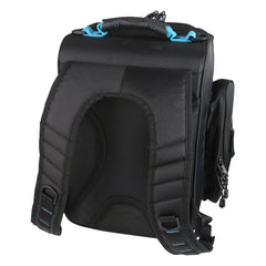 Shimano Blackmoon FR secured flap with Velcro closure for secure transport on the water