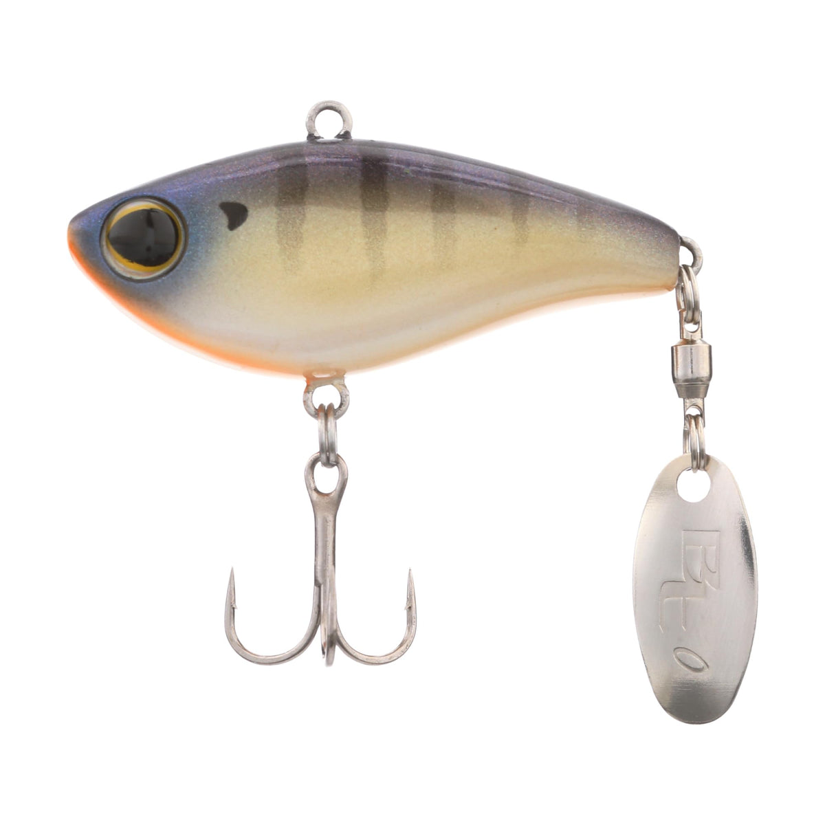 SHIMANO Bluegill BT Spin blade-design for sharper rotation during the fall