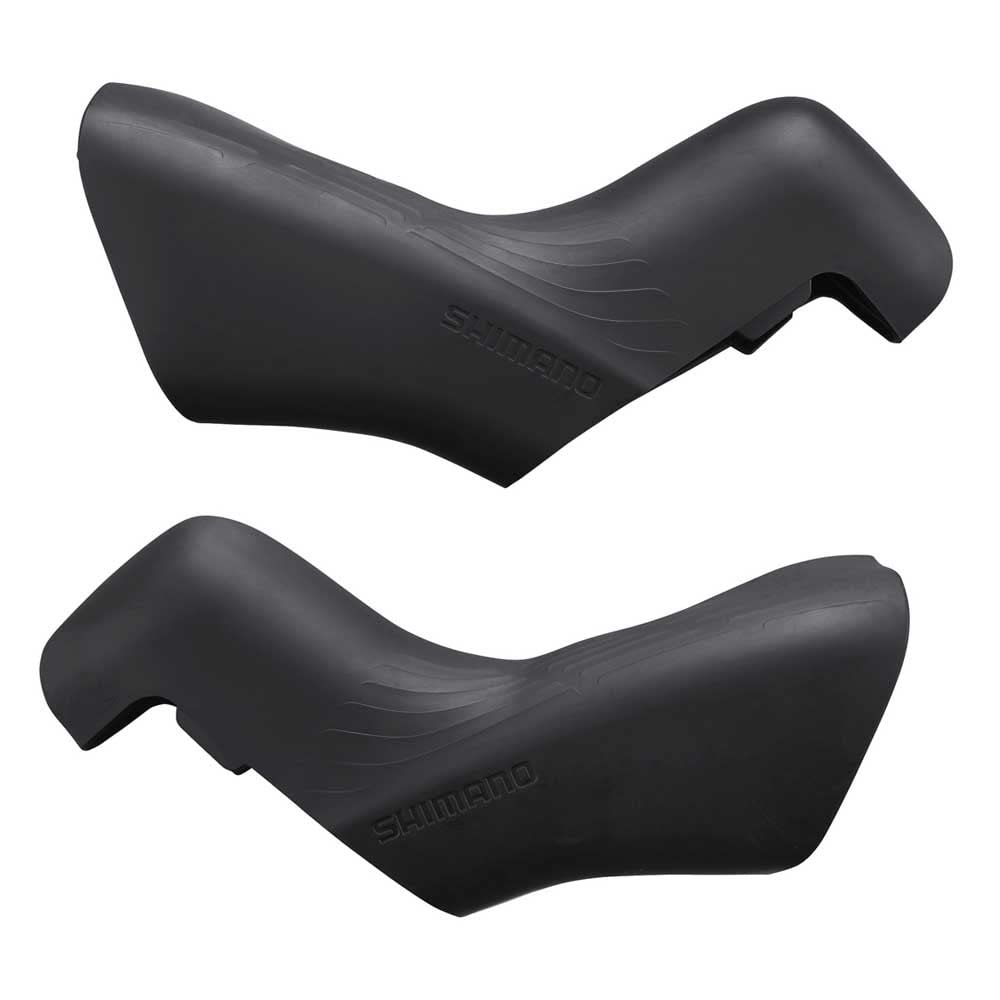 SHIMANO bracket cover for ST-R7170 in black enhances finish and protects the shifter area.