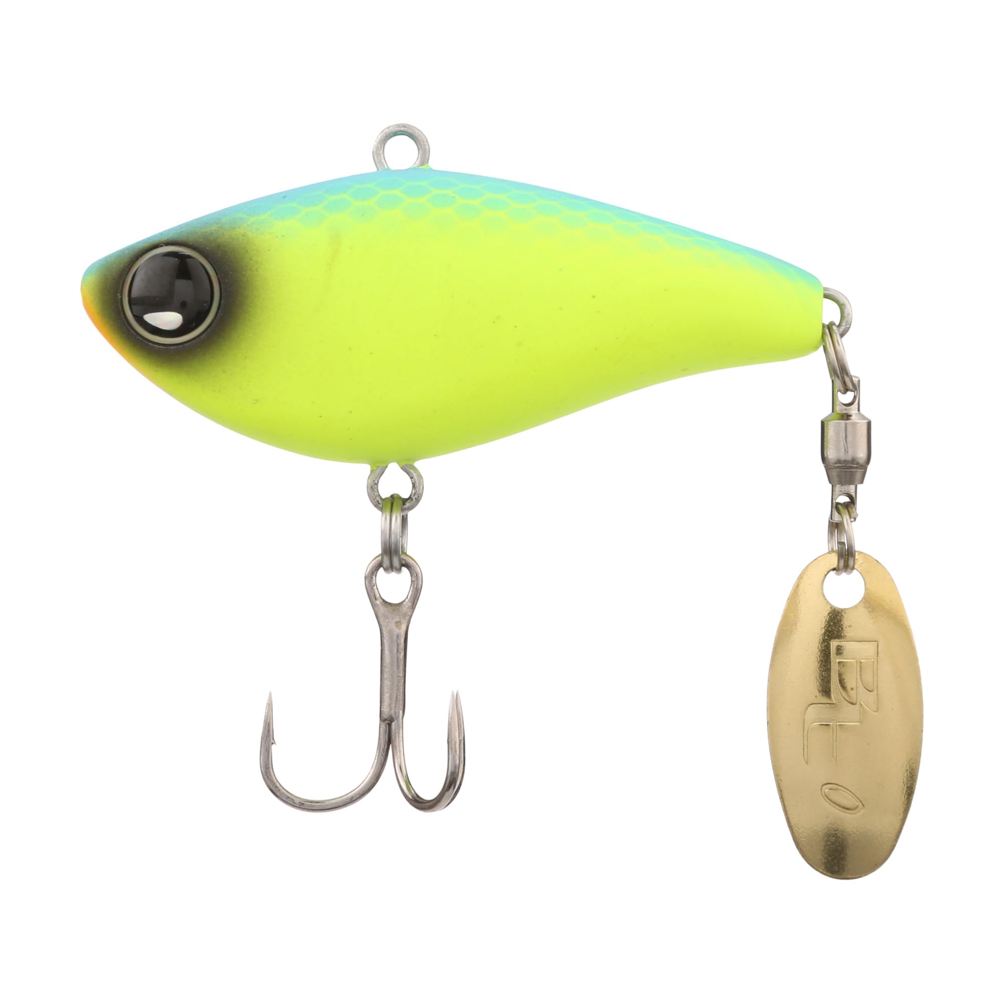 SHIMANO BT Spin blade design enables rapid rotation on the fall.