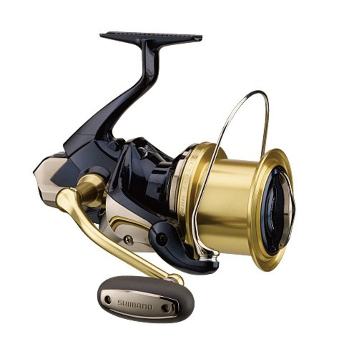 Shimano Bullseye 9100 Sea Basket blue reel for long casts and heavy blue-water fishing