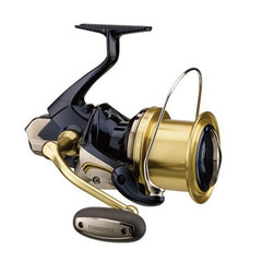 Shimano Bullseye 9100 Sea Basket blue reel for long casts and heavy blue-water fishing