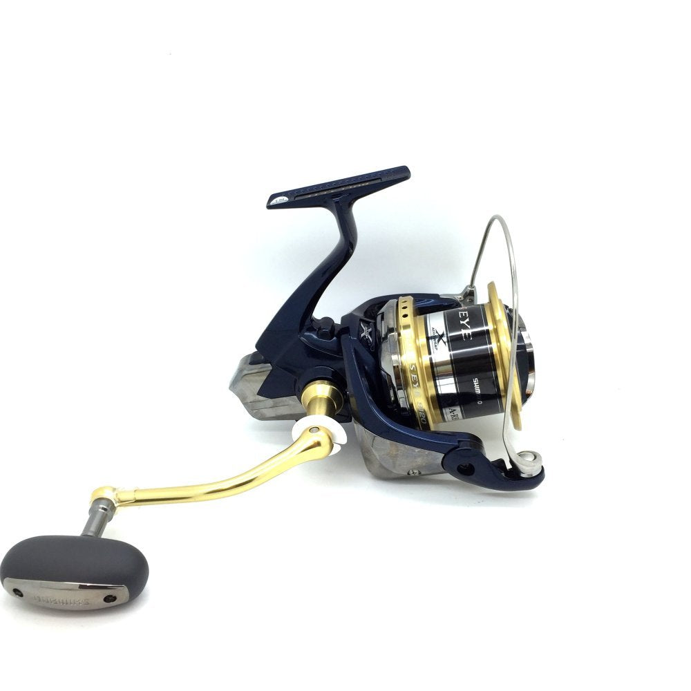 Shimano Bullseye 9120 wide-rotor reel enabling smooth retrieves