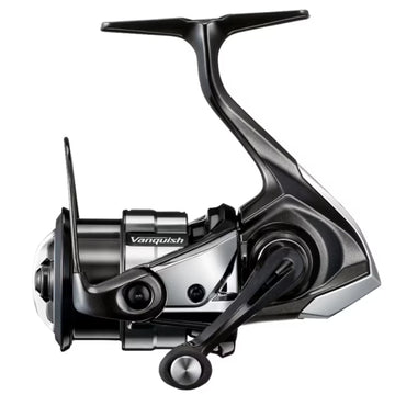 Shimano C2000S Vanquish spinning reel front view—ultralight design ideal for sensitive finesse presentations