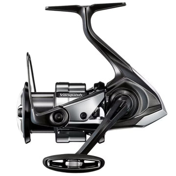 Shimano C3000XG Vanquish spinning reel, lightweight design enables responsive casting.