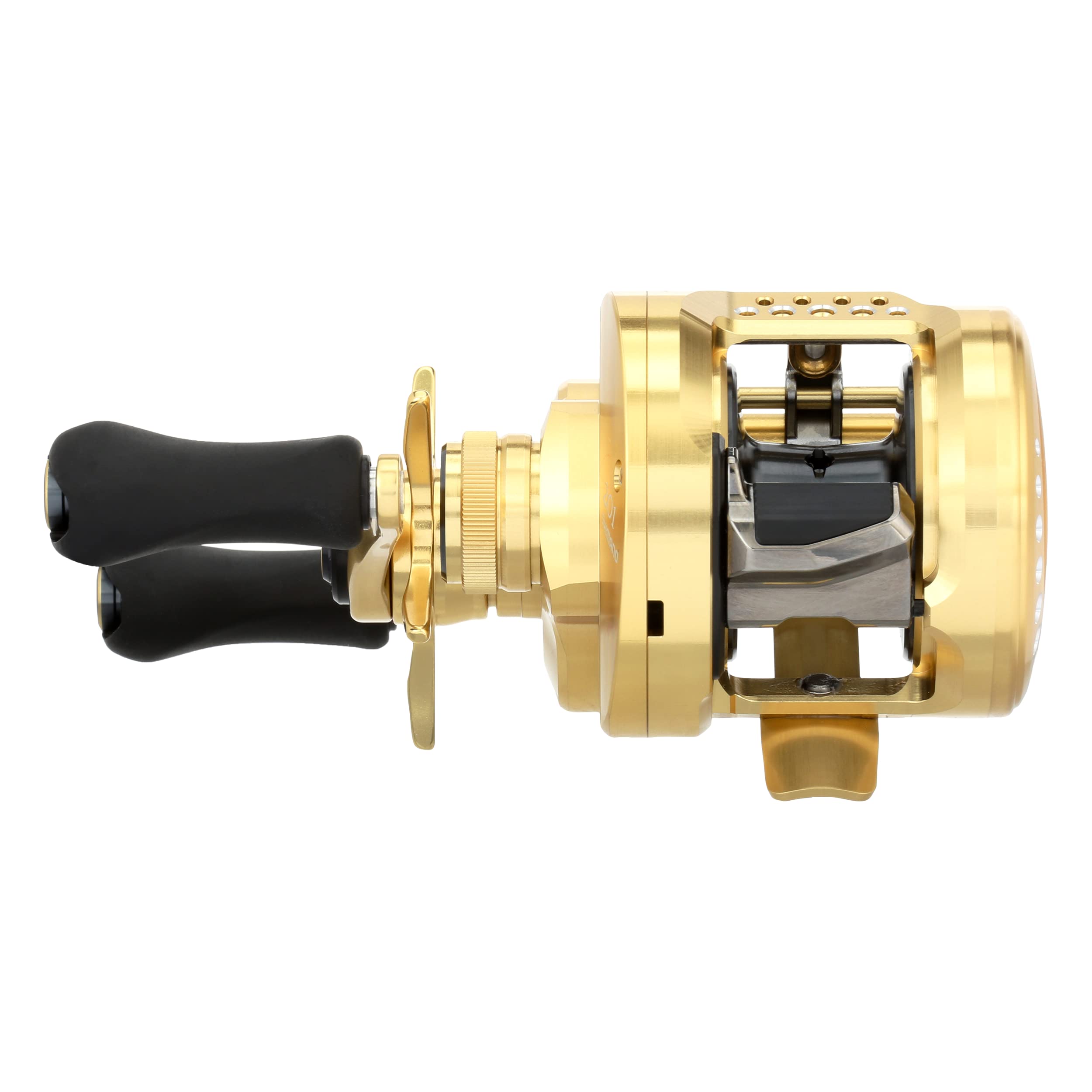 SHIMANO Calcutta Conquest 100-200 A Infinity Drive enables smooth, consistent retrieves.
