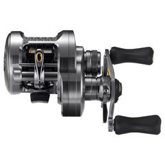 Shimano Calcutta Conquest BFS HG left overall design showcases compact balance and versatile use