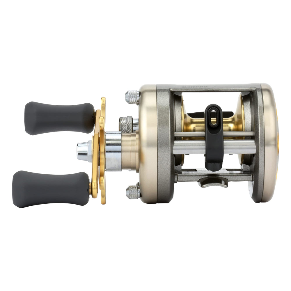 SHIMANO Cardiff A reel VBS braking system close-up for precise control