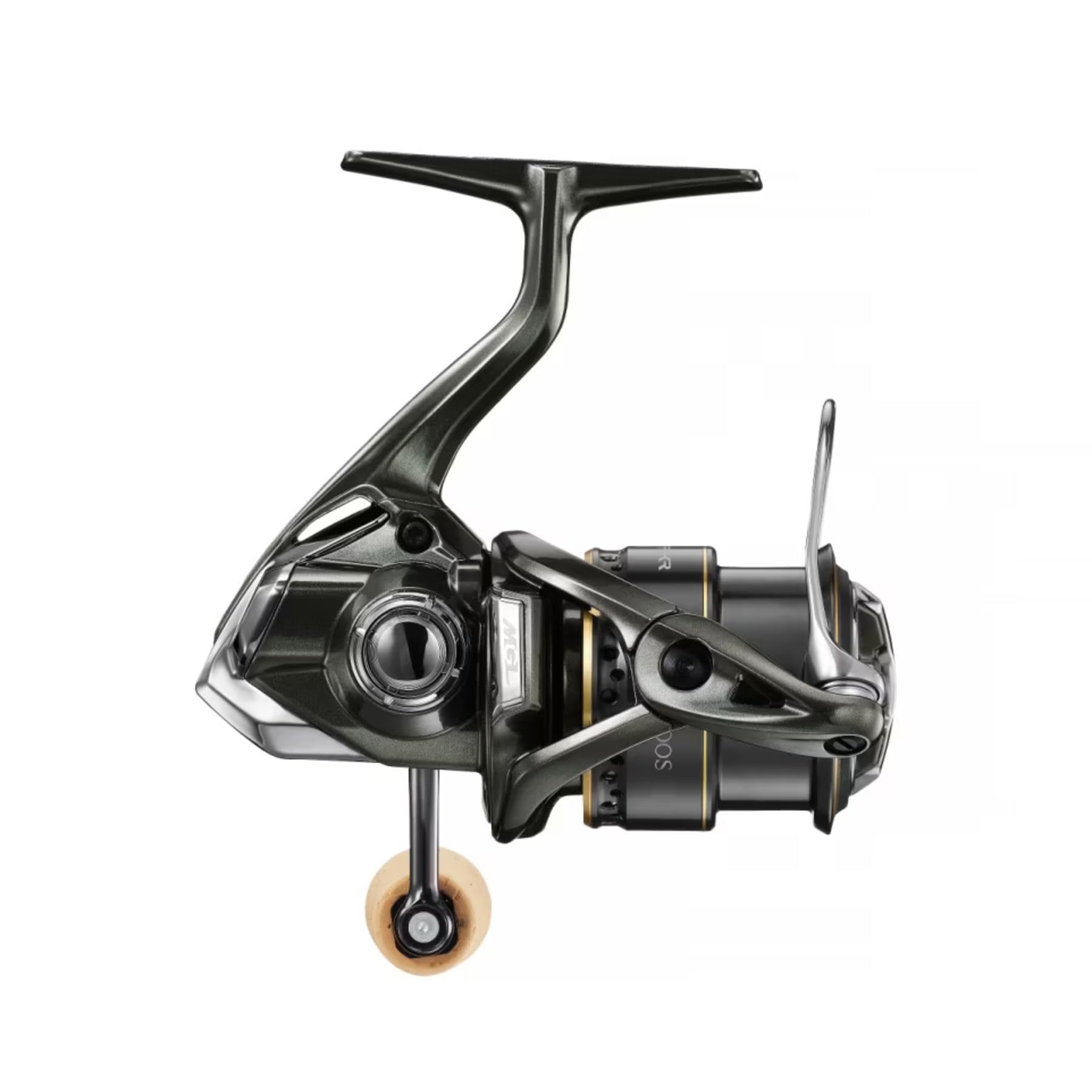 Rear view of Shimano Cardiff XR C2000S reel showing rugged weather-ready build.