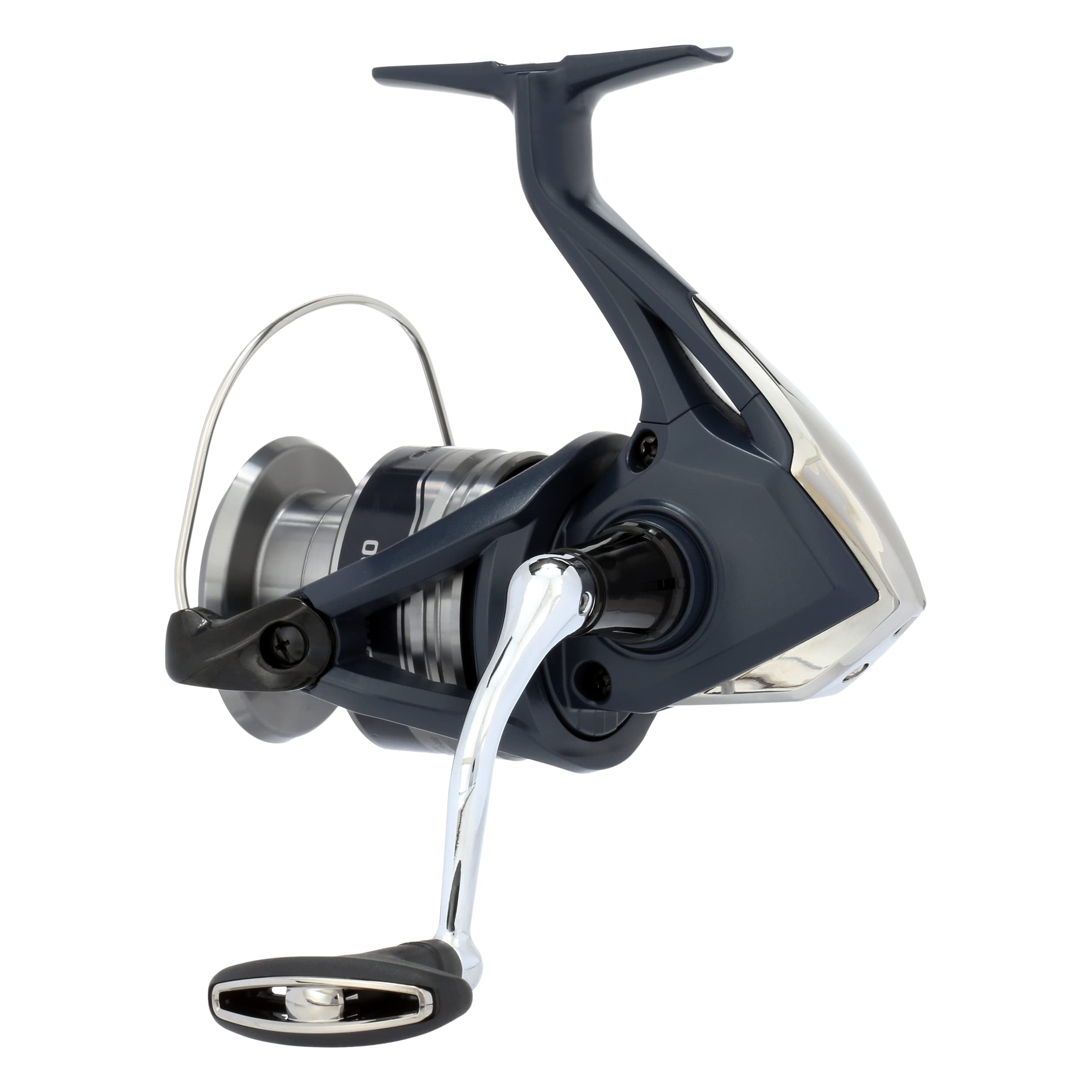 Shimano Catana 4000HGFE upgraded handle material close-up for a confident grip.