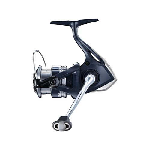 Shimano Catana C3000HGFE spinning reel in action, ideal for versatile freshwater fishing.