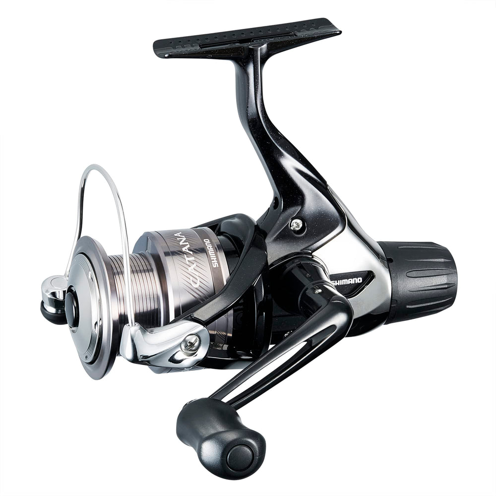 Shimano Catana RC rear drag mechanism offering precise control in freshwater fishing.