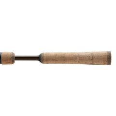 SHIMANO CLARUS cork handle close-up emphasizing all-day grip and comfort