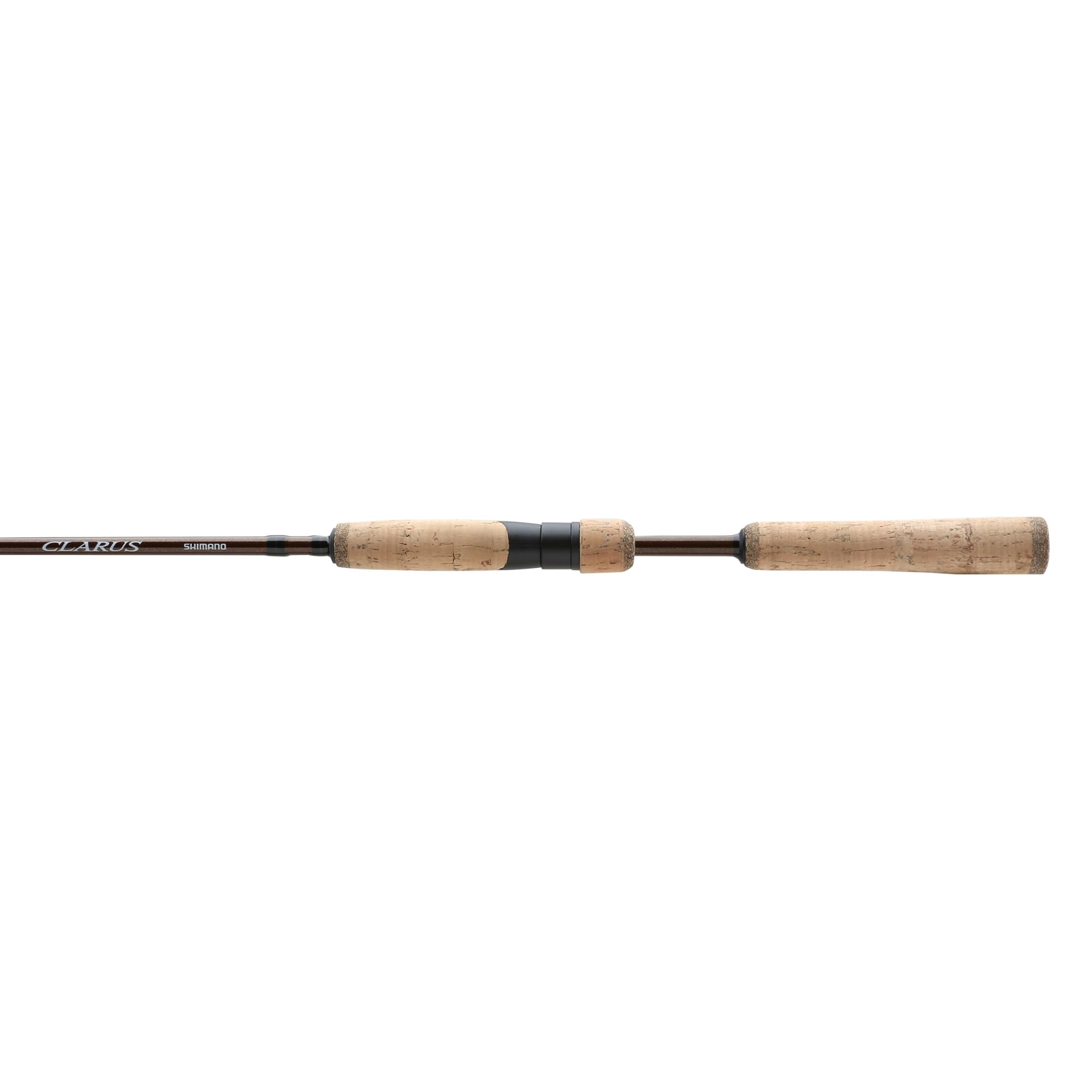 SHIMANO CLARUS 6'6MLF rod front view highlighting versatile freshwater performance
