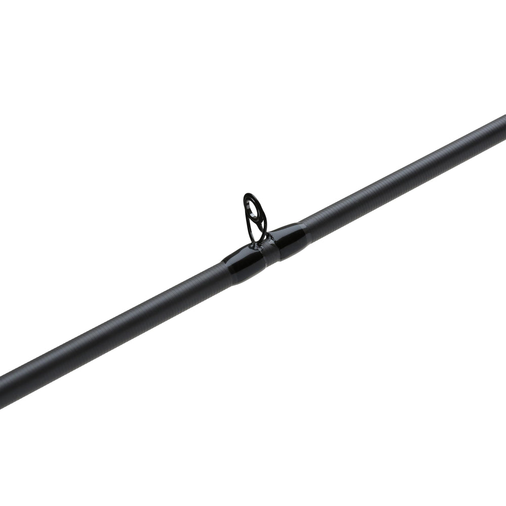 Close-up of Shimano Custom Reel Seat on Clarus casting rod