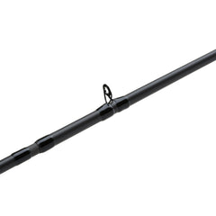 Shimano Clarus showing the custom reel seat for comfortable all-day casting