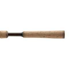 Premium cork handle on Shimano Clarus enhances grip and comfort
