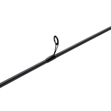 Shimano Clarus reel seat closeup shows secure, comfy casting grip