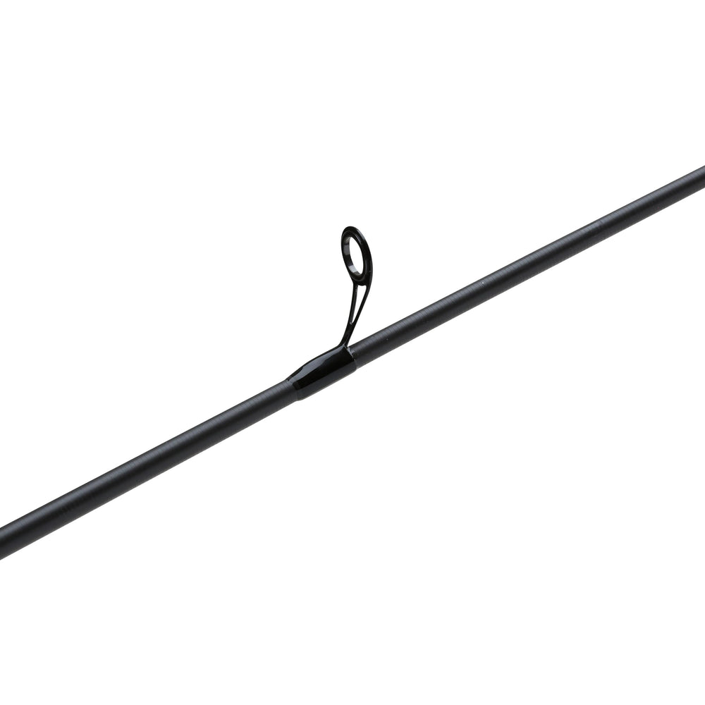 Shimano Clarus reel seat closeup shows secure, comfy casting grip