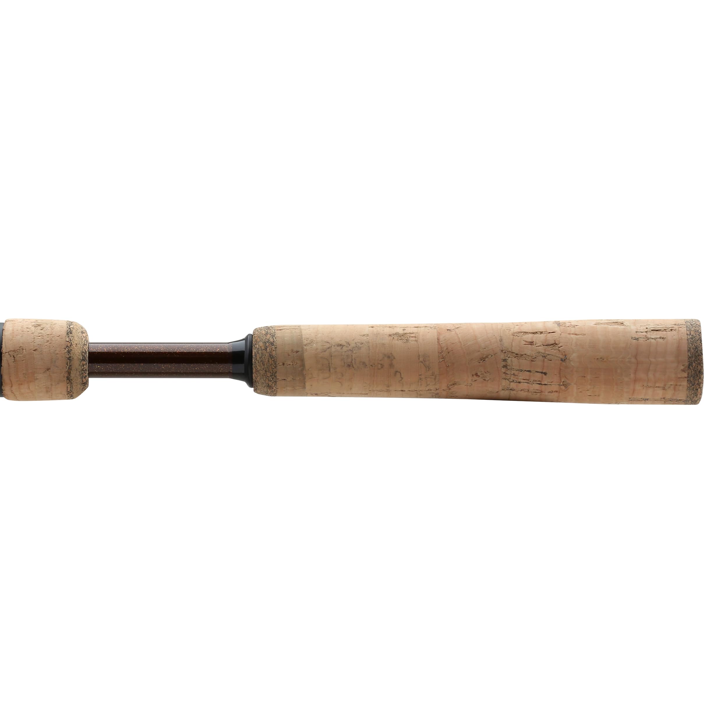 Shimano Clarus titanium oxide guides for smooth line flow and durability.