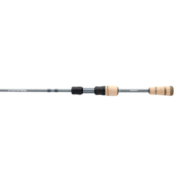 Shimano Compre Lite 6ft ultralight rod ready for trout fishing, sensitive feel for precise hookups.