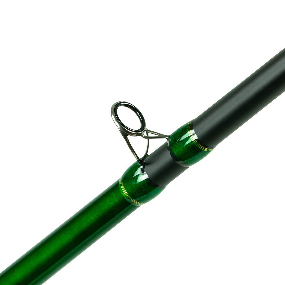 Shimano Compre Muskie 86 XH Tele CST J rod profile showcasing balance and action