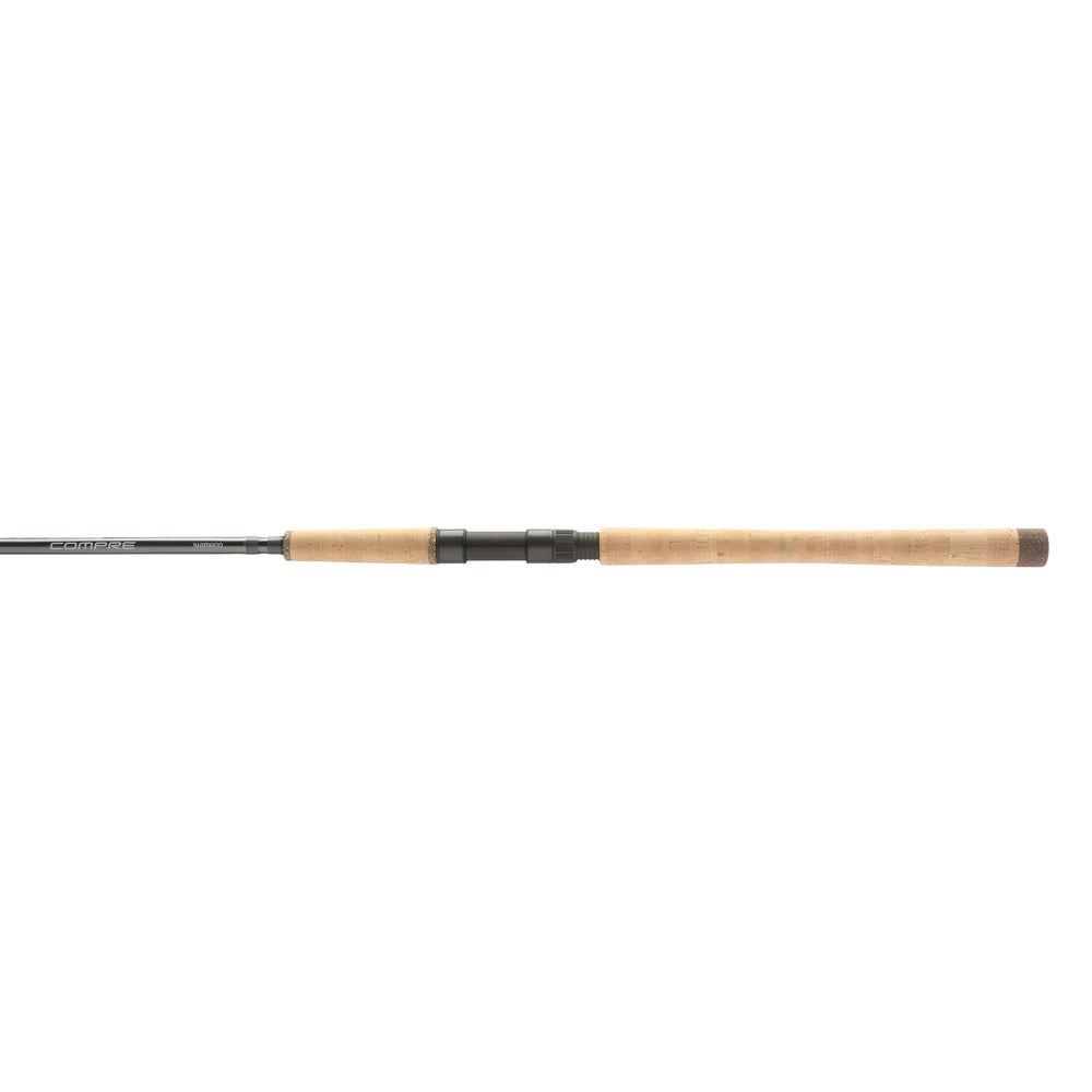 Shimano Compre Salmon/Steelhead rod action view highlighting drift and float fishing use